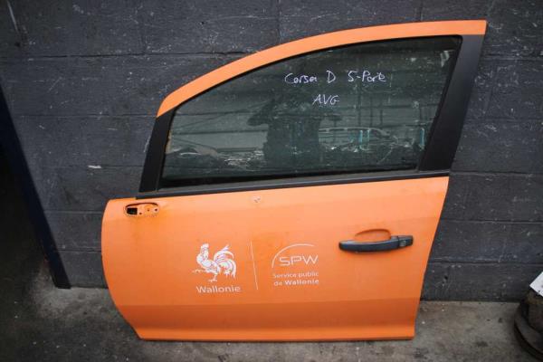 PORTE AVANT GAUCHE OPEL CORSA D 5 PORTES - Vue 2